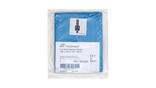 Visitec Visidrape - EENT Drape Aperture Drape 55 W X 96 L Inch - 581088