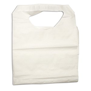 Dynarex - Bib Tie Closure Disposable Poly / Tissue - 4405