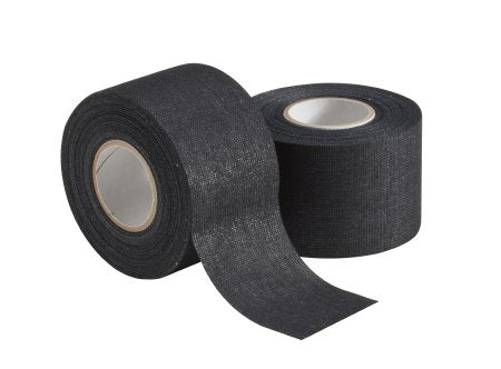 Mueller Mtape - Athletic Tape Easy Tear Cotton / Zinc Oxide 1-1/2 Inch X 10 Yard Black NonSterile - 130824