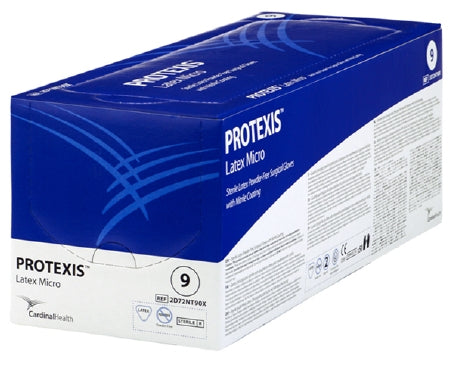 Cardinal Protexis Latex Micro Surgical Glove Size 6 Sterile Latex Standard Cuff Length Smooth Light Brown Not Chemo Approved - 2D72NT60X