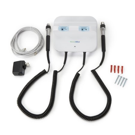 Green Series 777 - Wall Transformer Welch Allyn Wall Diagnostic System; Instrument Heads Not Included (Order Separately); 100-240 V, 50-60 Hz AC, IEC Plug Type-B - 77710