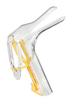 Welch Allyn KleenSpec 590 Series Premium Vaginal Speculum NonSterile OR Grade Acrylic X-Small Disposable Light Source Compatible - 590XS