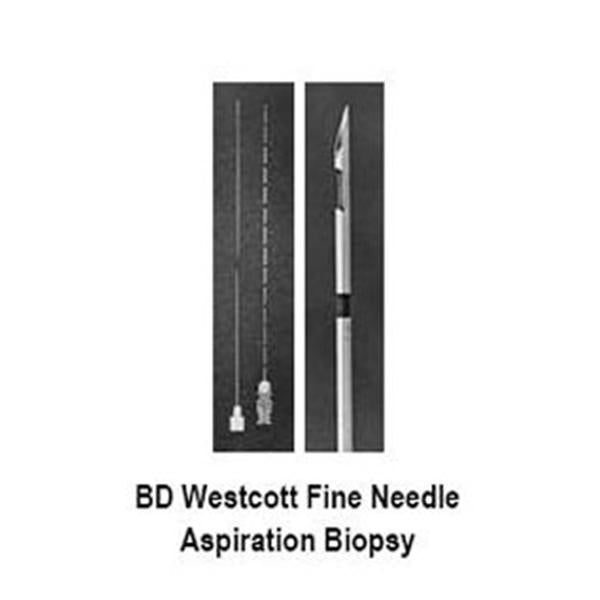 Becton-Dickinson Needle Biopsy/Aspiration Westcott 20Gx5-1/2" Sterile Disposable 50/Ca - 408263