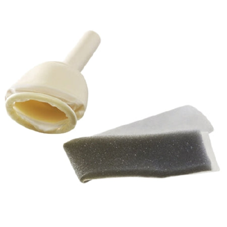 Cardinal Uri-Drain Male External Catheter Double-Sided Adhesive Strip Latex Standard - 8884732500