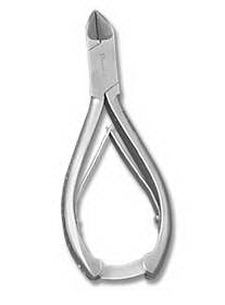 Alimed Nail Cutter Straight 5.75 Inch Stainless Steel - 63179