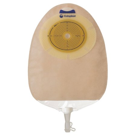 SenSura - Urostomy Pouch One-Piece System 10-3/8 Inch Length, Maxi 3/8 to 3 Inch Stoma Drainable Flat, Trim to Fit - 11804
