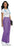 Landau Uniforms - Scrub Pants Cargo Small / Petite Orchid Female - 83221ORCHDPETSM