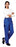 Landau Uniforms - Scrub Pants Cargo Small Royal Blue Female - 8512BEPSMALL