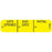 Precision Dynamics Pre-Printed / Write On Label Communication Fill In DATE OPENED|EXEP. DATE|INTIAL Yellow 3/8 X 1-9/16 Inch - 1-370