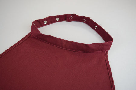 Standard Textile Apron Bib Snap Closure Reusable Polyester - 97194089
