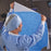 O&M Halyard Inc Sterilization Wrap White / Blue 24 X 24 Inch Dual Layer SMS Polypropylene - 34162
