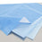 QUICK CHECK* H100 - Sterilization Wrap White / Blue 18 X 18 Inch Dual Layer SMS Polypropylene Steam / EO Gas / Hydrogen Peroxide - 34156