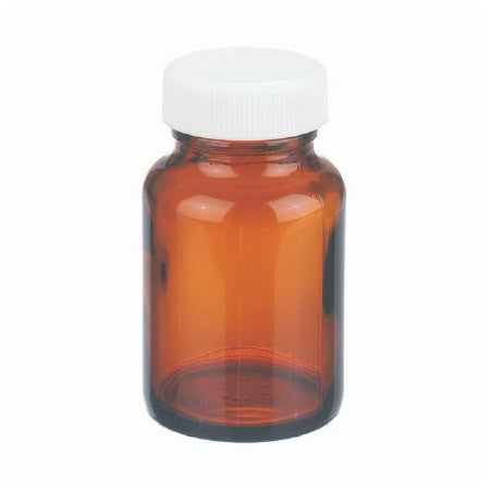 Fisher Scientific - Boston Round Bottle Narrow Mouth Glass 125 mL (4 oz.) - 02912011
