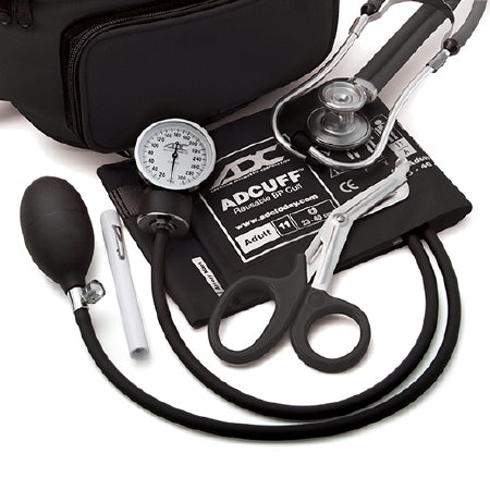 American Diagnostic Corp Pro's Combo IV Diagnostic Aneroid / Stethoscope Set - 769-641-11ABK
