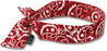 Chill-Its - Cooling Bandana Red Western One Size Fits Most - 12305