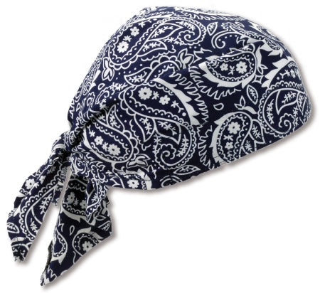 Ergodyne Chill-Its Evaporative Cooling Triangle Hat Navy Western One Size - 12326