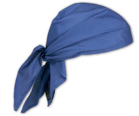 Chill-Its - Evaporative Cooling Triangle Hat Blue One Size Fits Most - 12327