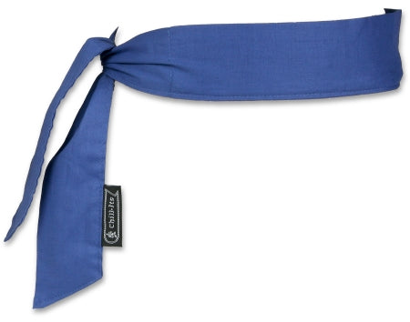 Ergodyne Chill-Its Cooling Bandana Blue One Size - 12307