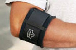 ProFlex 500 - Elbow Support Small (9 to 10 Inch) Strap with Hook and Loop Closure Tennis Elbow Elbow 9 to 10 Inch Black - 16002