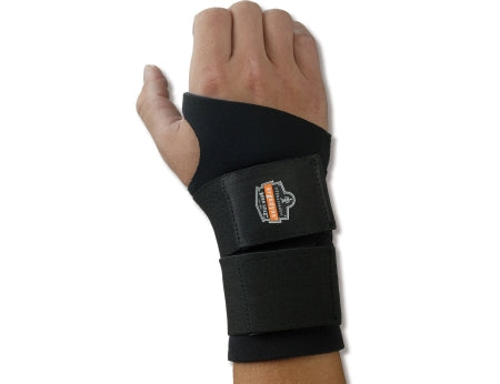 Ergodyne ProFlex Wrist Support Neoprene Left or Right Hand Black X-Large - 16615