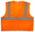 GloWear 8210HL Class 2 - Safety Vest Small / Medium Orange 1 Pocket Unisex - 21013