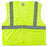 Ergodyne GloWear 8210HL Class 2 Safety Vest Large / X-Large Lime Green 3 Pockets Unisex - 21025