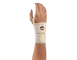 ProFlex 4010 - Wrist Support Double Strap Elastane / Elastic / Polyester Left Hand Tan Small - 70132