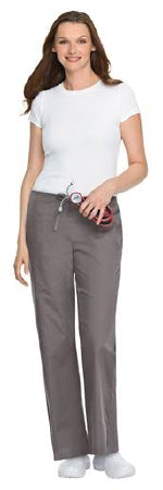 Landau Uniforms - Scrub Pants Small Steel Gray Female - 83222GREYSM