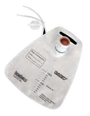 Bard Dignishield SMS Stool Management System Collection Bag One-Piece System Closed End - SMS2B1L