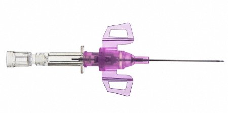 Introcan Safety 3 - Closed IV Catheter 20 Gauge 1.25 Inch Sliding Safety Needle - 4251130-02