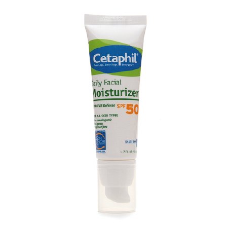 Cetaphil with Sunscreen - Facial Moisturizer 1.7 oz. Tube Unscented Lotion - 00299393002