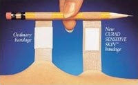 Cardinal CuritySensitive Skin Adhesive Strip 1 X 3 Inch Plastic Rectangle Tan Sterile - 44122