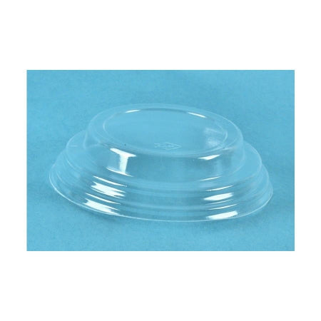 Saalfeld Redistribution Dome Lid 600 Each / Plastic / Clear - LDCC