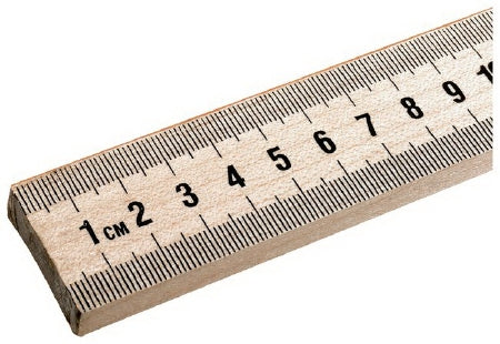 Fisher Scientific Meter Stick Maple Wood - S32052