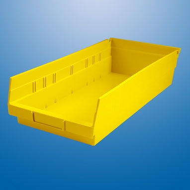 Health Care Logistics Health Care Logistics Shelf Bin Green Industrial Grade Polymers 4 X 8-3/8 X 17-7/8 Inch - 1457G