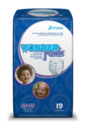 First Quality WonderPants Toddler Training Pants Pull On 4T to 5T Disposable Heavy Absorbency - WP9001/1
