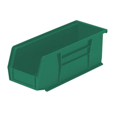 HCL Super Tough - Storage Bin Green Plastic 4 X 4-1/8 X 10-7/8 Inch - 1401G
