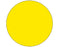 Shamrock Scientific Shamrock Color Coded Label Multipurpose Label Without Legend Yellow 3/4 Inch Diameter - SDL-75R-2
