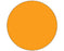 Shamrock - Blank Label Label Dot Orange Litho Paper 3/4 Diameter - SDL-75R-28