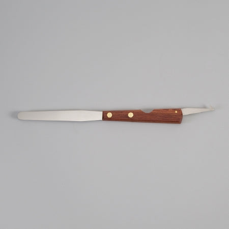 Health Care Logistics Spatula Multi-Purpose 4 Inch Blade Stainless Steel - Blade, Rosewood - Handle - 1137