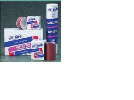 Hy-Tape International Hy-Tape Medical Tape Waterproof Zinc Oxide-Based Adhesive 3/4 Inch X 5 Yard Pink NonSterile - 134LF