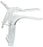 KleenSpec 590 Series Premium - Vaginal Speculum Pederson NonSterile Office Grade Acrylic Medium Double Blade Duckbill with PSE Tube Disposable Corded/Cordless Light Source Compatible - 59006