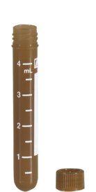 Sarstedt - Centrifuge Tube Round Bottom Plain 12 X 75 mm 4.5 mL Without Color Coding Screw Cap Polypropylene Tube - 62.557.003