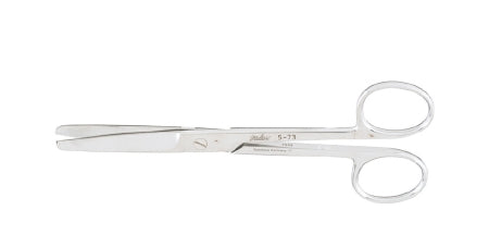 Miltex Miltex Operating Scissors Serratex 5-1/2 Inch Length OR Grade Stainless Steel (German) NonSterile Finger Ring Handle Straight Blade Blunt/Blunt - 26785