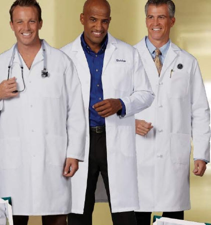 Fashion Seal Uniforms - Lab Coat White Size 36 Knee Length Reusable - 482-SZ36