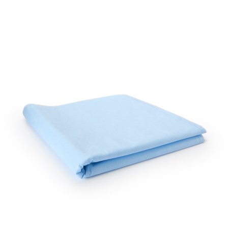 QUICK CHECK* H200 - Sterilization Wrap White / Blue 36 X 36 Inch Dual Layer SMS Polypropylene Steam / EO Gas / Hydrogen Peroxide - 34185