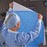 O&M Halyard Inc H600 HALYARD* QUICK CHECK* Sterilization Wrap White / Blue 48 X 48 Inch Dual Layer SMS Polypropylene - 34147