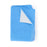 QUICK CHECK* H600 - Sterilization Wrap White / Blue 48 X 48 Inch Dual Layer SMS Polypropylene Steam / EO Gas / Hydrogen Peroxide - 34147