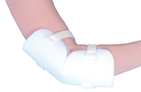 Mabis Healthcare Elbow Protector Pad One Size Fits Most White - 555-8075-1900