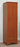 Drive Medical Oslo Collection Wardrobe Cherry 22 X 78 X 23 Inch 2 Drawers Single Door - WDL1S2A030-A